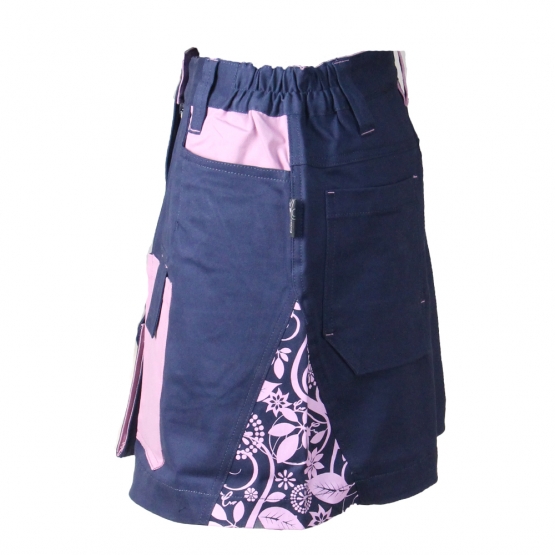 Montérková sukňa Yowie modro-fialová veľ.34 Montérková sukňa Yowie modro-fialová veľ.34