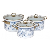 6-dielna sada hrncov japonského štýlu