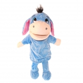 Plyšový maňuška s nohami na ruku somárik Plyšový maňuška s nohami na ruku somárik