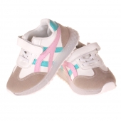 Detské tenisky svietiace so špičkou modroružovej var.2 Detské tenisky svietiace so špičkou modroružovej var.2