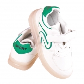 Detské tenisky svietiace Šport zelené Detské tenisky svietiace Šport zelené