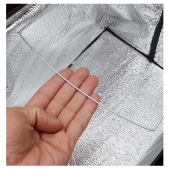 Termo skladací nákupný košík s vekom čierny Termo skladací nákupný košík s vekom čierny