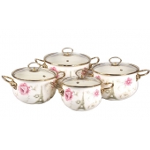 8-dielna sada smaltovaných hrncov Paris