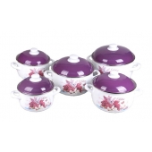 10-dielna sada smaltovaných hrncov orgován