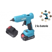 Akumulátorová tavná pištoľ ADM 21V