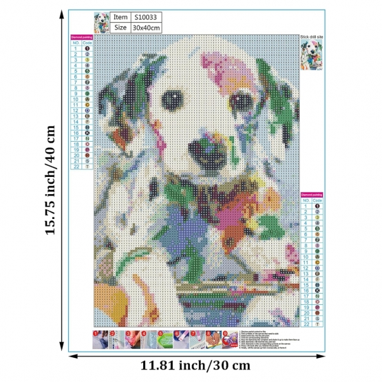 Diamantový obraz dalmatín