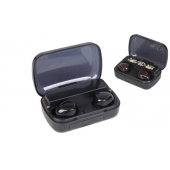 Bezdrôtové slúchadlá s powerbankou M10 čierne