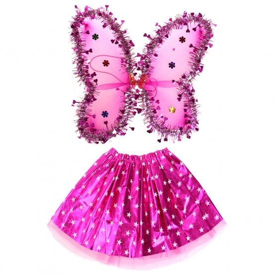 Kostým motýlik fialový