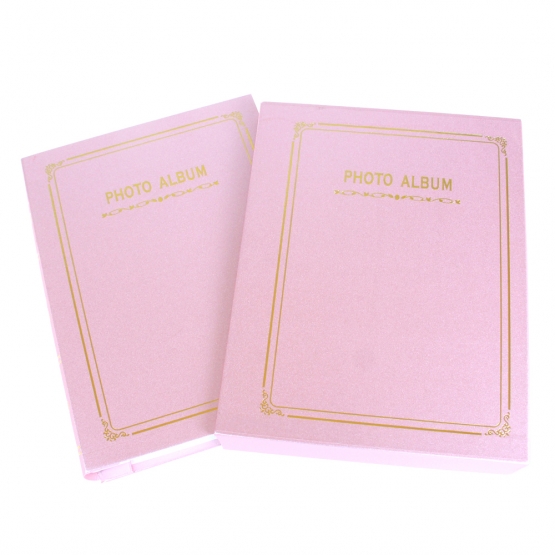 Fotoalbum na 200 fotografií ružové typ A