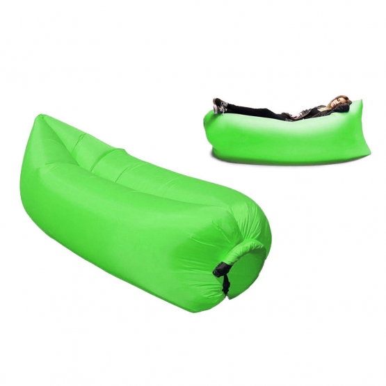 Nafukovacie vrece Lazy Bag zelený