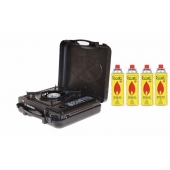 Plynový varič+4ks plynové kartuše RSONIC