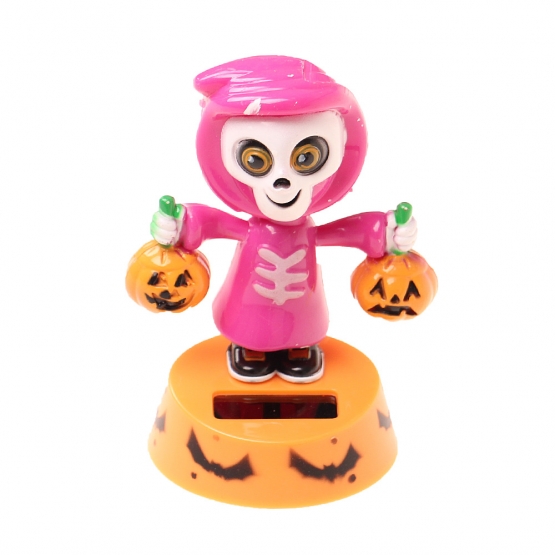 Solárna tancujúce dekorácie halloweensky kostlivec