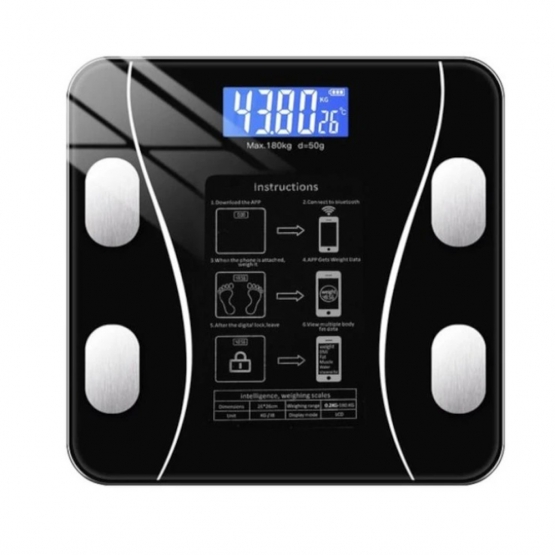 Analytická osobná váha čierna