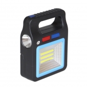 Dobíjacie solárne svietidlo YX-605 modré