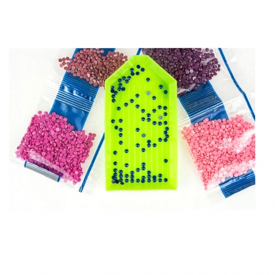 Diamantový obraz biely kôň