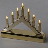 Vianočný svietnik zlatý