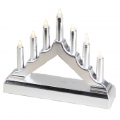 Vianočný svietnik strieborný