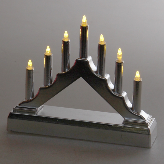 Vianočný svietnik strieborný