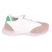 Detské tenisky svietiace so špičkou žltozelenej var.1