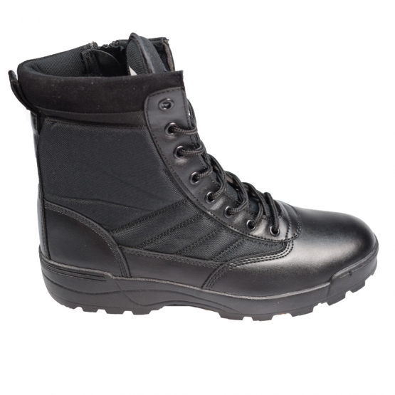 Topánky vysoké čierne vel.44