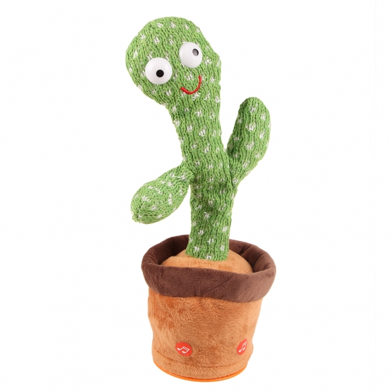 Tancujúci a hovoriaci kaktus