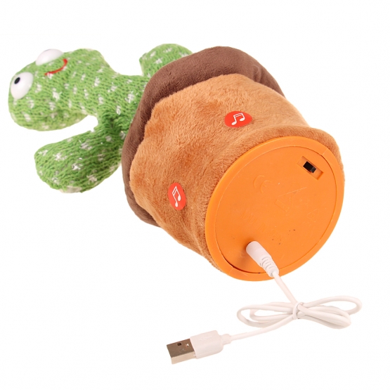 Tancujúci a hovoriaci kaktus