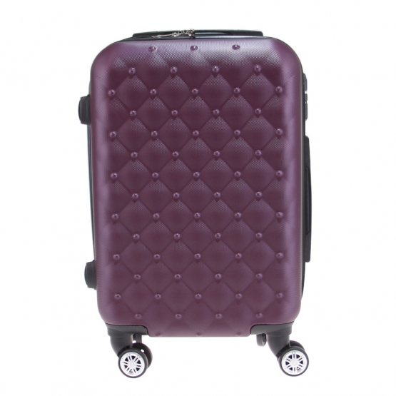 Sada 3 kufrov škrupinových LA2 vínová