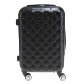 Sada 3 kufrov škrupinových LA2 čierna