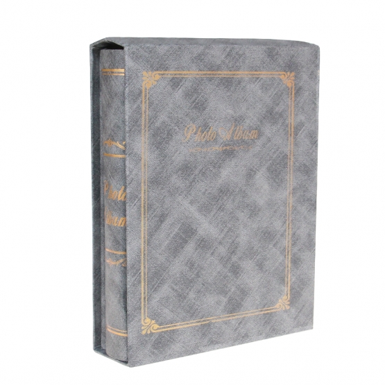 Fotoalbum na 200 fotografií šedé typ B