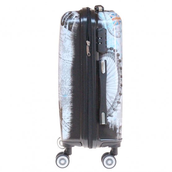 Sada 3 kufrov škrupinových  (Londýn)