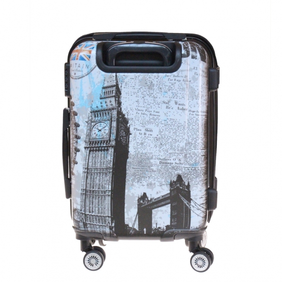 Sada 3 kufrov škrupinových  (Londýn)