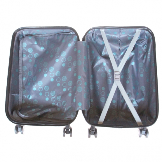 Sada 3 kufrov škrupinových  (Londýn)