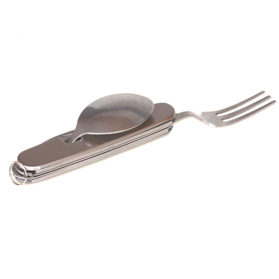 Rozkladací multifunkčný kempingový príbor B-SQUL