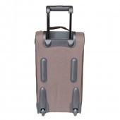 Cestovná taška na kolieskach M0RZM tmavo hnedá stredná