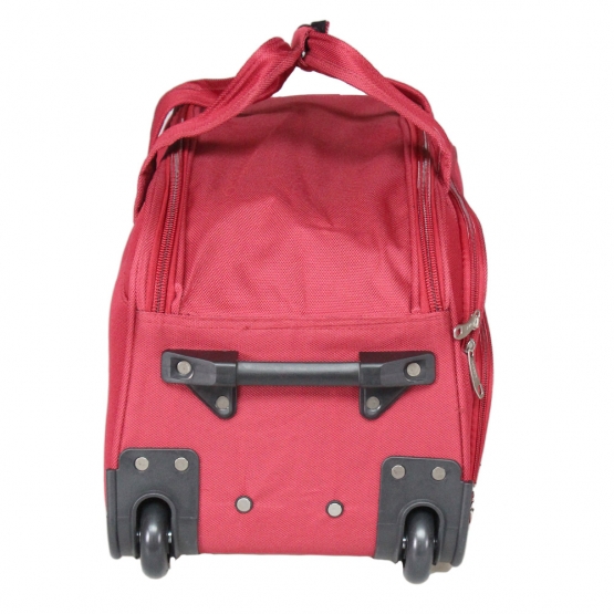 Cestovná taška na kolieskach M0RZM červená stredná