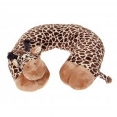 Cestovný vankúšik žirafa tmavá