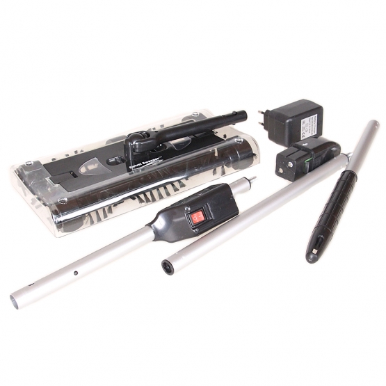 Elektrický zametač čierny