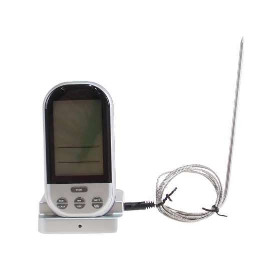 Bezdrátový LCD teploměr ke grilu