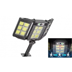 Sklopné solárne LED svetlo s pohybovým senzorom