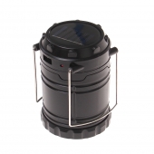 Solárne kempingový lampáš G-85 čierna