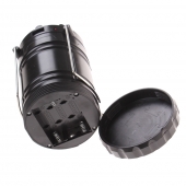 Solárne kempingový lampáš G-85 čierna