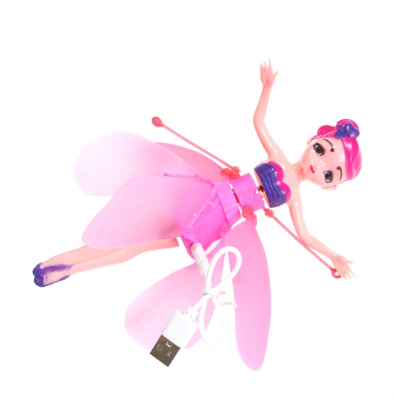 Magická lietajúca víla ružová