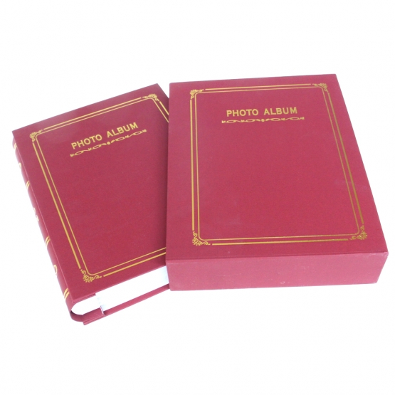 Fotoalbum na 200 fotografií červené typ E