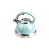 Kovová kanvica 3l tyrkysový mramor