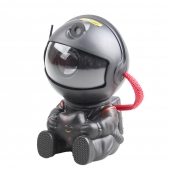 LED projektor nočná obloha astronaut čierny