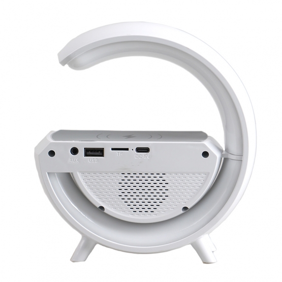 Múdra bezdrôtová nabíjačka s reproduktorom