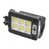 Sklopné solárne LED svetlo s pohybovým senzorom