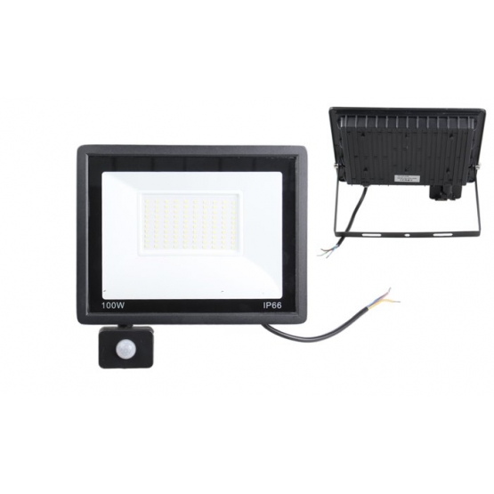 LED reflektor s pohybovým čidlom 100W
