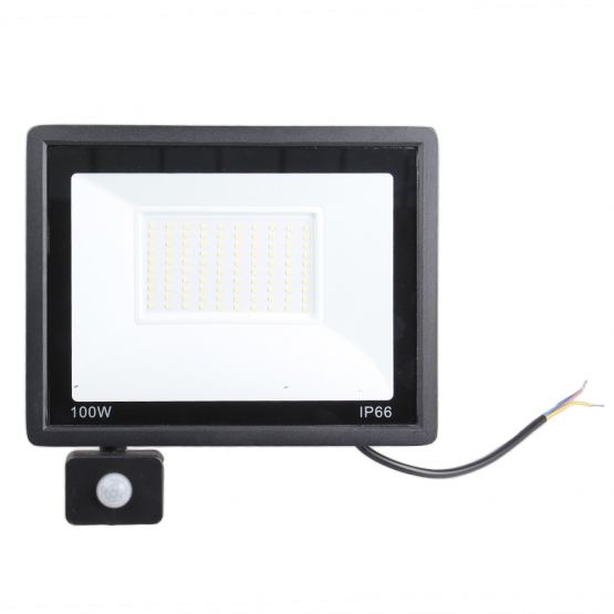 LED reflektor s pohybovým čidlom 100W