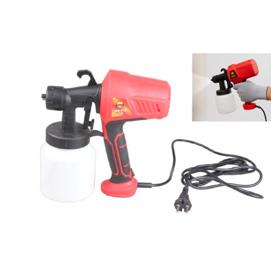 Elektrická maliarska pištoľ MS-115 červená